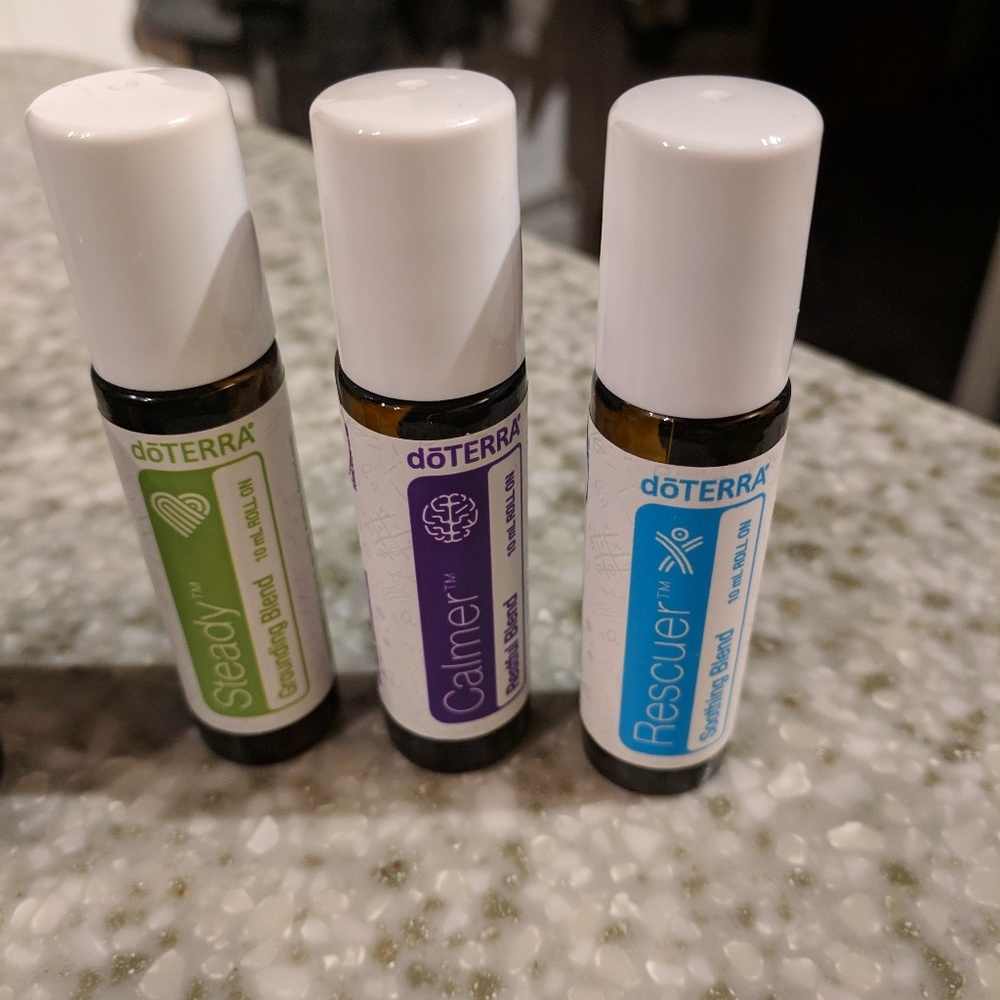 NEW! Doterra Steady, Calmer and Rescuer Bundle